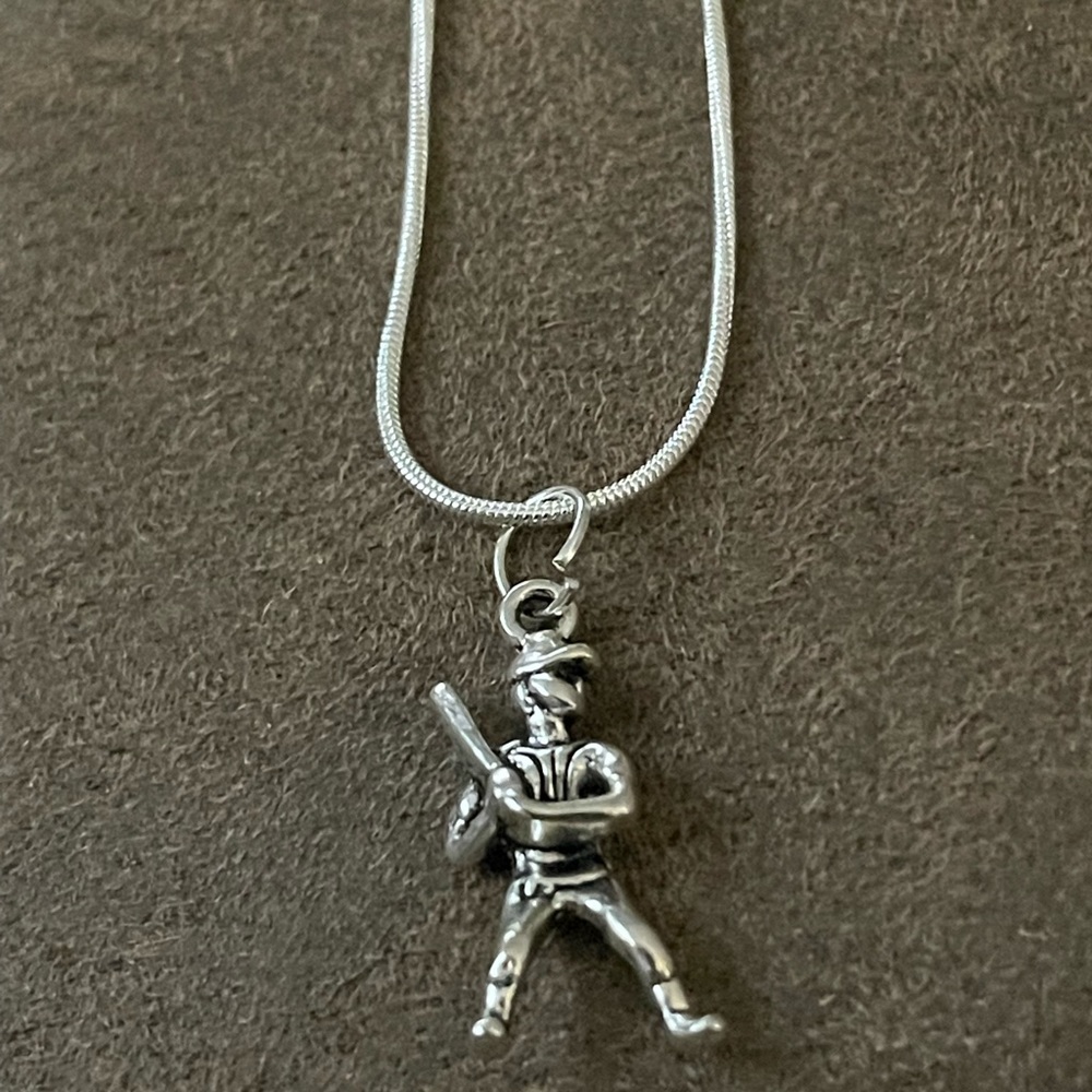 Baseball necklace